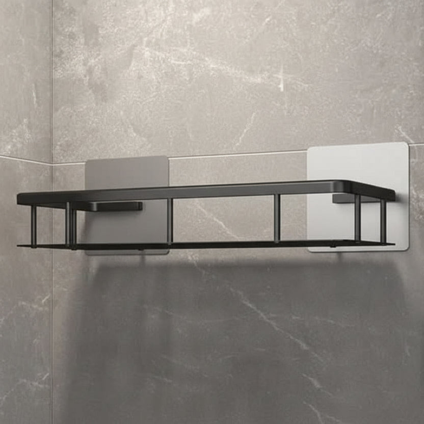 Bathroom Wall Shelf, No Drill Bathroom Shelves, Self Adhesive Stainless Steel Shelf for Shampoo and Soap_10
