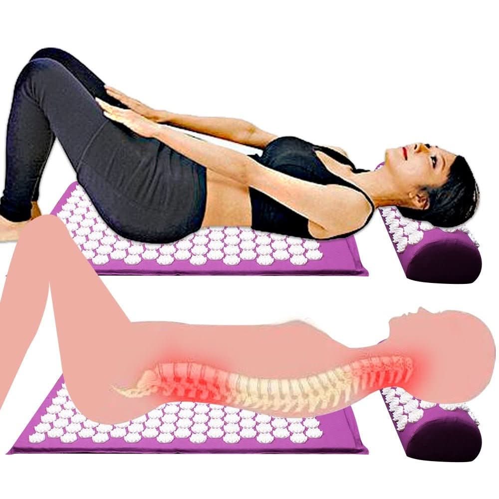 Acupressure Mat for Back and Neck, Massage Mat with Pressure Points, Spike Mat for Feet, Relaxation and Better Sleep_03