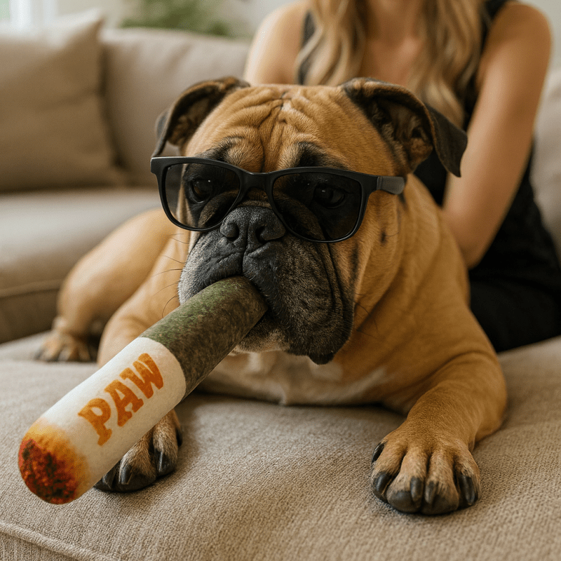 Plush Dog Toy, Funny Dog Toys for Puppies, Interactive Puppy Toy for Throwing and Tugging_01