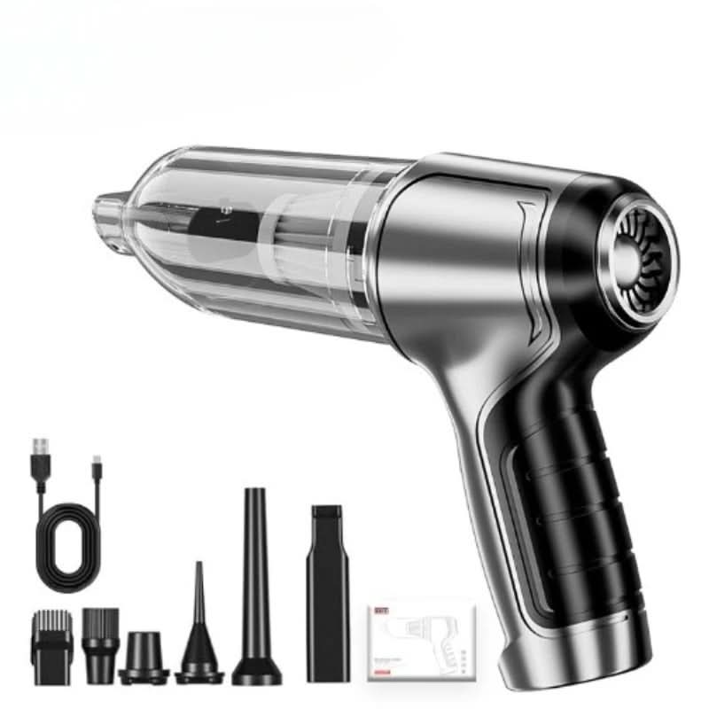 Cordless Vacuum Cleaner, Car Hoover USB Rechargeable