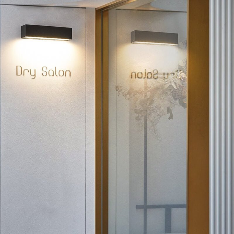 Outdoor Wall Lights, Waterproof LED Exterior Wall Light in Aluminium, Outdoor Lights for Garden and Balcony_05