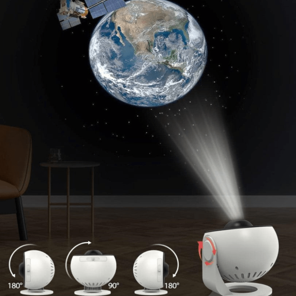 Nebula Projector, Galaxy Projector Light with 13 HD Discs and Timer, Star Projector for Bedroom and Kids Room_02