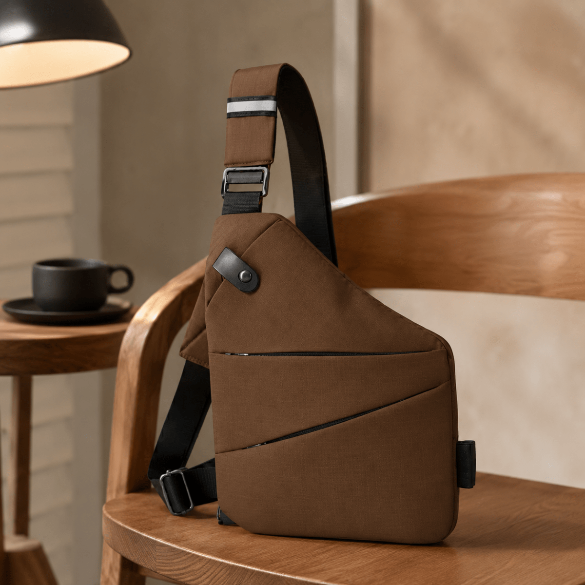 RFID Shoulder Bag with Cut Resistant Strap – image 11
