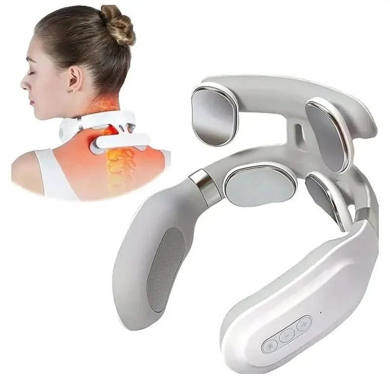 Neck Massagers with Heat and Vibration, Muscle Massager for Relaxation