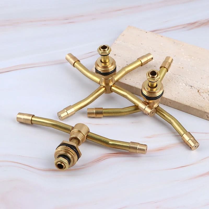 Garden Sprinkler 360 Degree, Brass Lawn Sprinklers with Rotating Arms up to 11 m – image 12