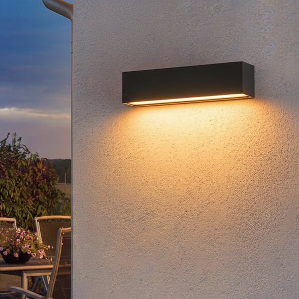 Outdoor Wall Lights, Waterproof LED Exterior Wall Light in Aluminium, Outdoor Lights for Garden and Balcony_00