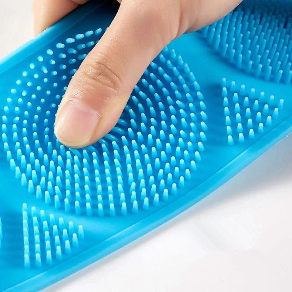 Silicone Body Scrubber for Bath, Exfoliating Scrubber and Body Brush, Shower Scrubber, Bath Accessories for Smooth Skin_01