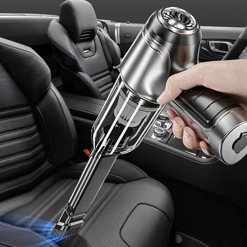 Cordless Vacuum Cleaner, Handheld Vacuum for Car and Pet Hair, Car Hoover USB Rechargeable, Wireless Hoover for Home