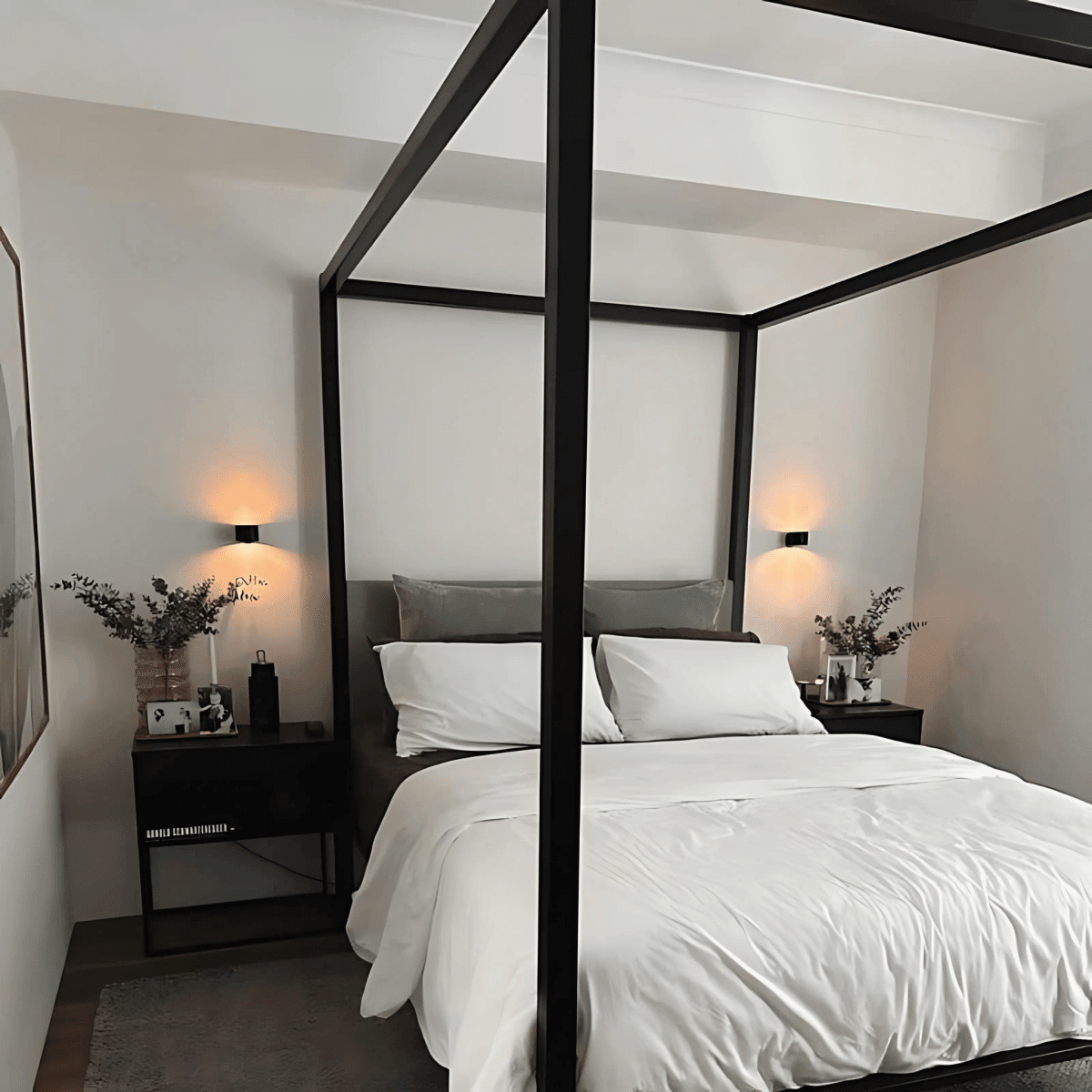 Wireless Wall Light Indoor, LED Wall Lights with Warm Light for Bedroom and Hallway, Modern Wall Sconce_05