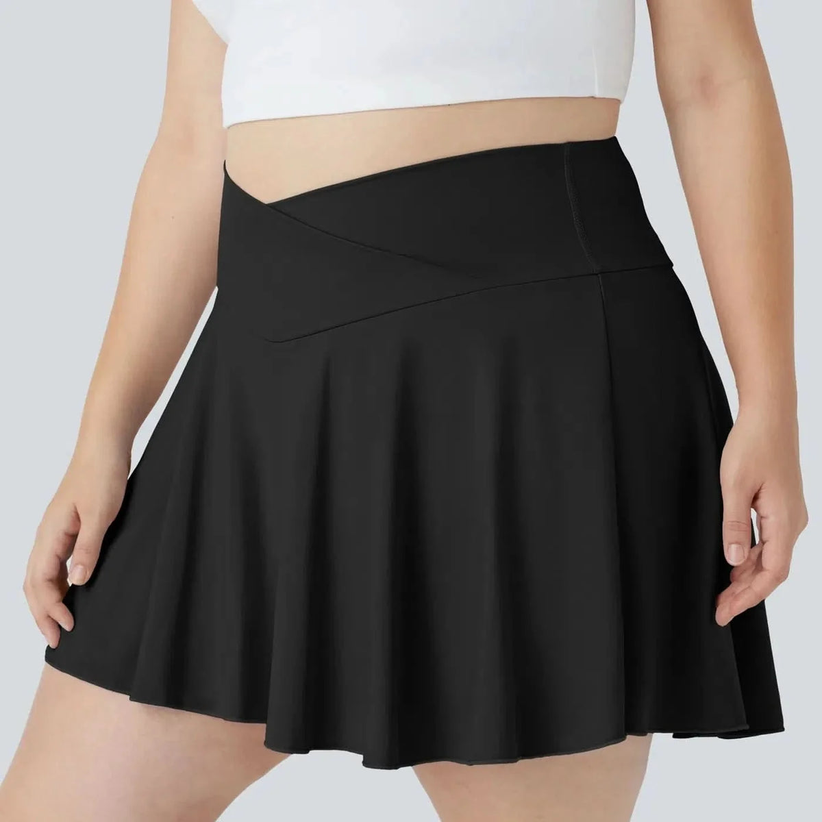 Skorts for Women, Tennis Skirt with Built In Shorts and Pockets