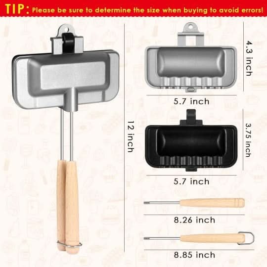 Toastie Maker for Induction Hob, Non Stick Sandwich Maker – image 6