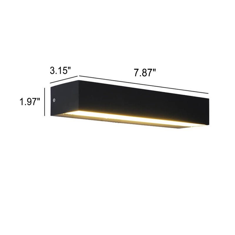 Outdoor Wall Lights, Waterproof LED Exterior Wall Light in Aluminium, Outdoor Lights for Garden and Balcony_11