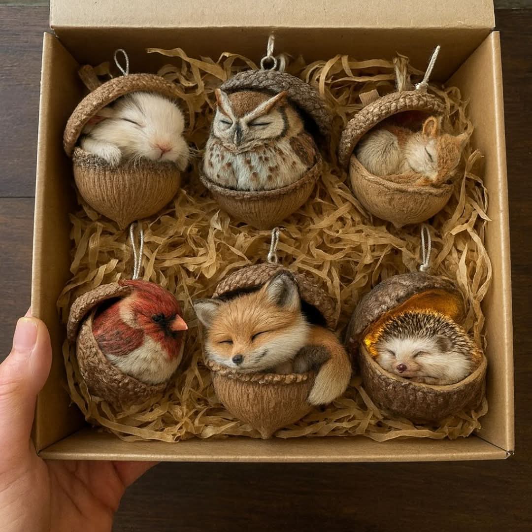 Garden Ornaments, Sleeping Animal Figurines for Indoor and Outdoor, Garden Decoration for Balcony, Living Room Ornaments