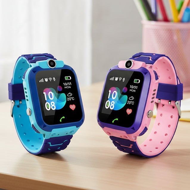 Kids Smart Watch with GPS and SOS, Childrens Smartwatch with Calls, Kids GPS Watch Phone, GPS Tracker for Kids
