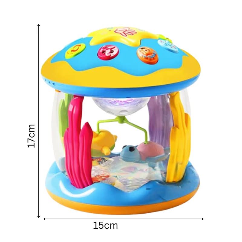Toy Drum with Light Projection and Melodies, Baby Toys for 1 Year Olds – image 5