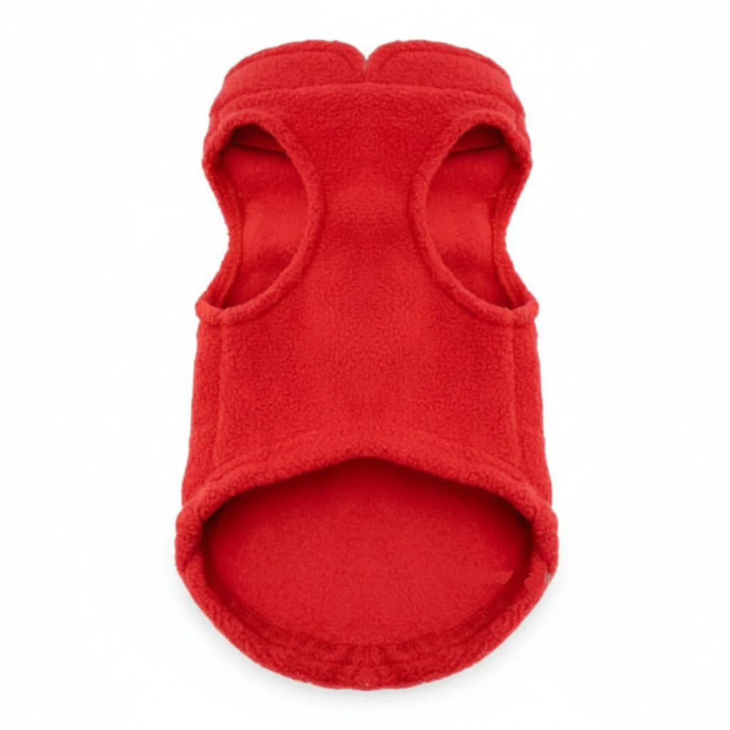 Warm Dog Vest with D Ring, Fleece Dog Coat for Small Dogs and Cats, Warm Dog Jacket_19