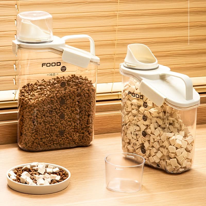 Airtight Dog Food Container, Dog Food Storage Container with Scale and Handle – image 4