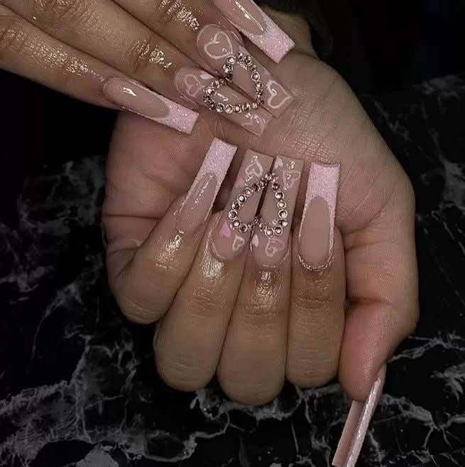 Pink Press On Nails with Glue, False Nails in Pink Designs for Any Occasion – image 5