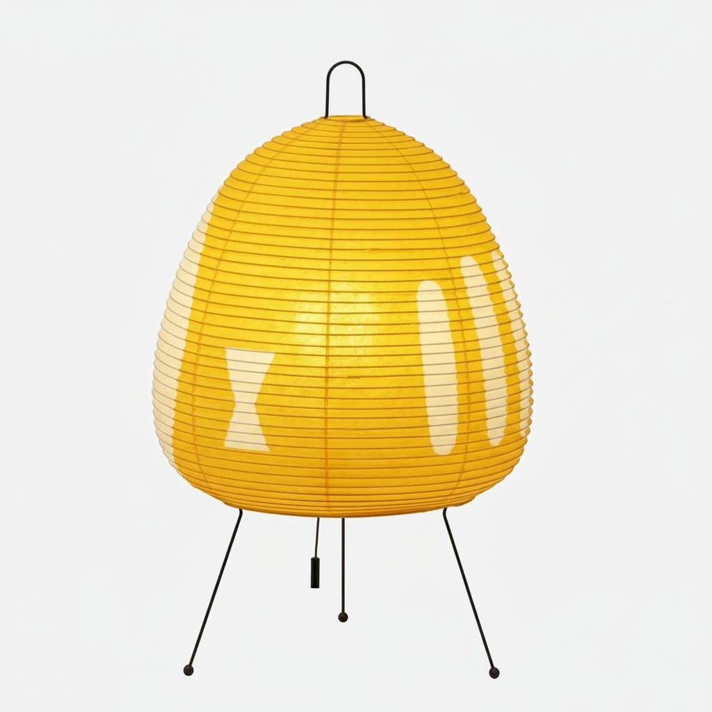 Bedside Table Lamps, Small Living Room Table Lamp with Japanese Rice Paper Design, Retro Bedside Lamp for Bedroom_15