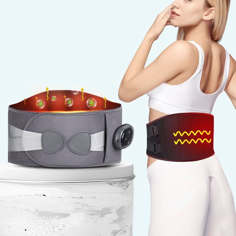 Back Massager with Heat and Vibration, Massager for Back Pain Relief