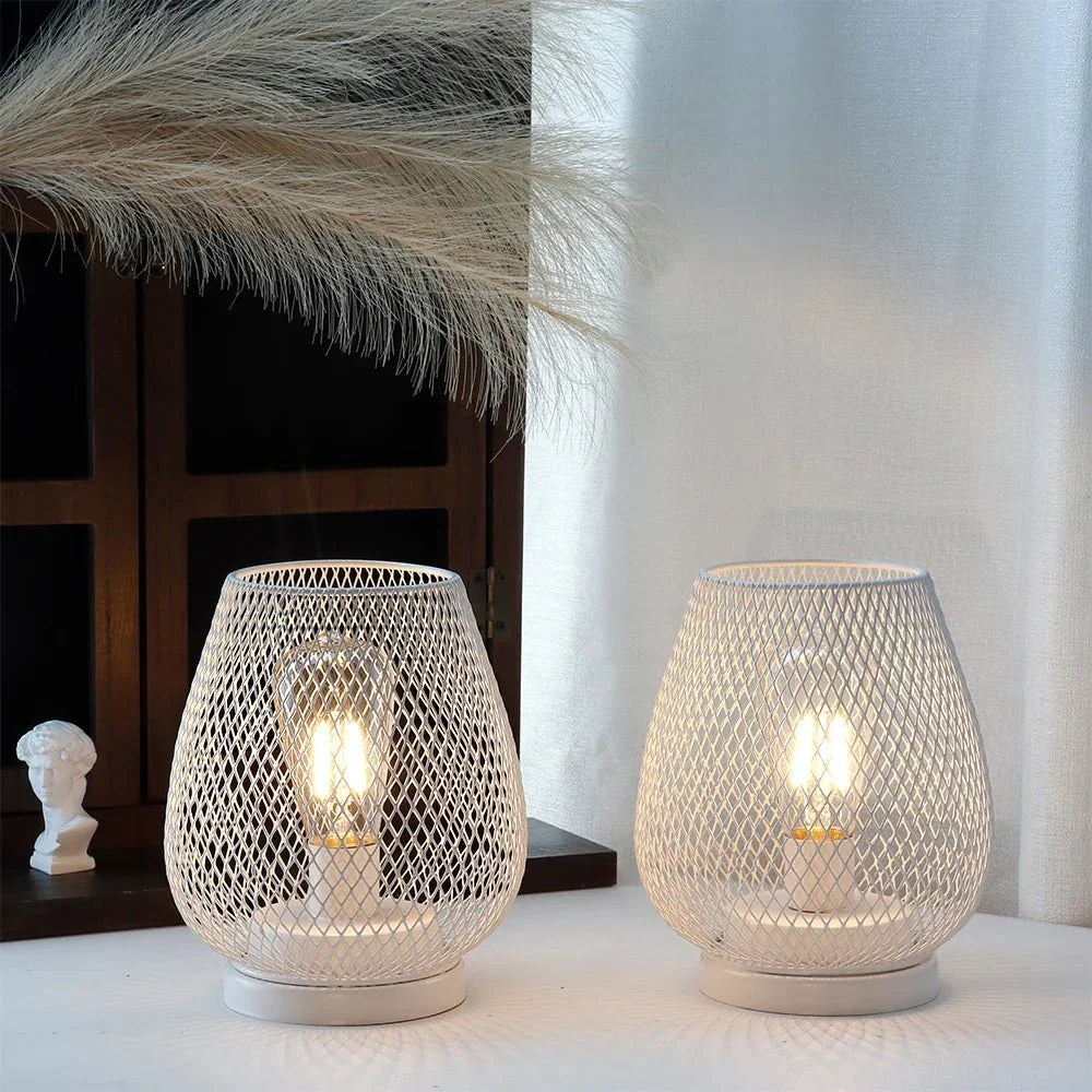Battery Operated Table Lamp, Cordless Table Lamp with Warm LED Edison Bulb, Small Table Lamps for Living Room_03