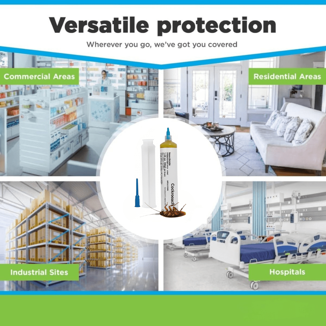 Cockroach Gel Bait with Indoxacarb, Insecticide for Pest Control in Kitchens and Restaurants – image 7