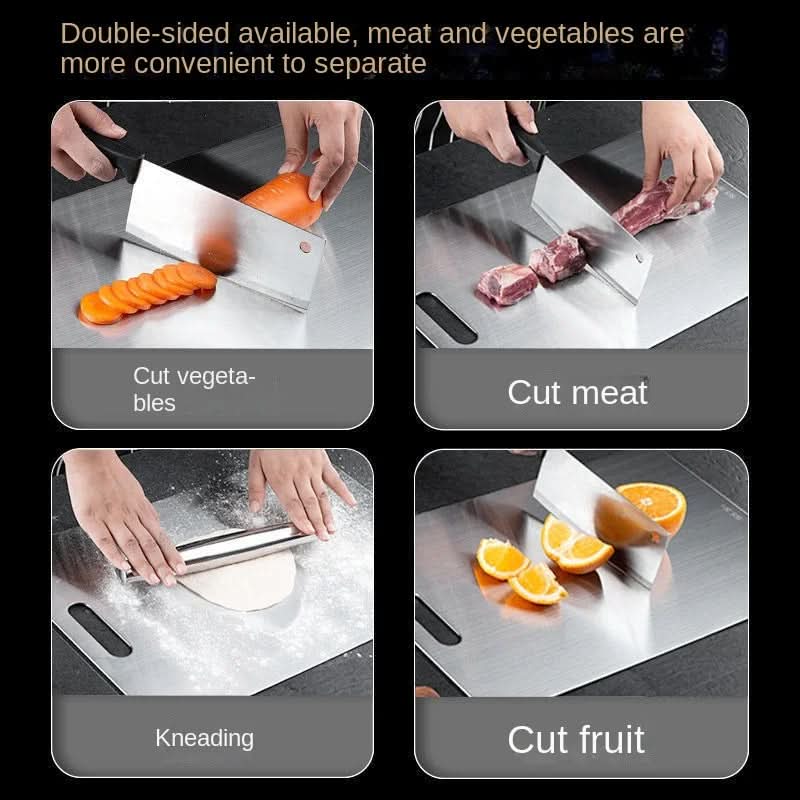 Stainless Steel Chopping Boards, Large Chopping Board 46 x 30 cm