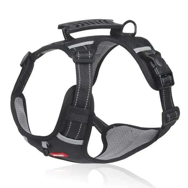 No Pull Dog Harness, Adjustable Anti Pull Harness with Reflective Details, Y Shaped Dog Harness for Small and Large Dogs_06