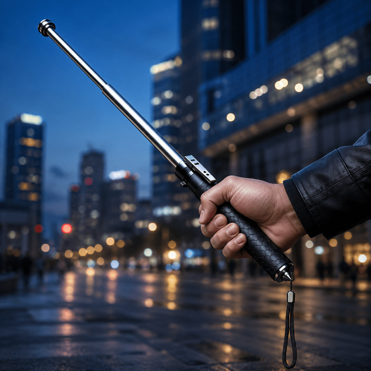 Walking Stick, Folding Walking Stick with Anti Slip Grip, Foldable Trekking Pole for Hiking and Travel_00