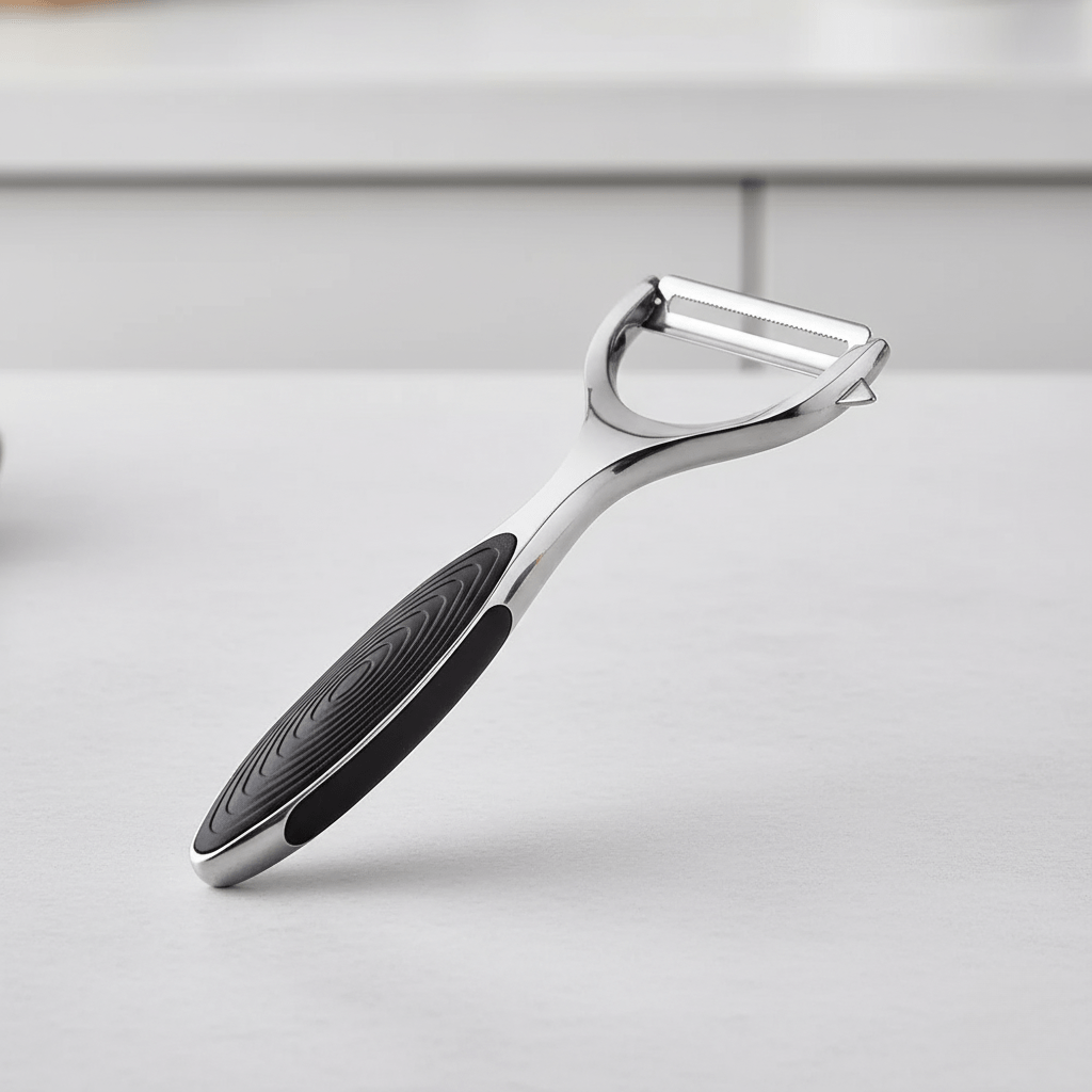 Potato Peelers, Stainless Steel Vegetable Peeler with Double Sided Blade, Fruit Peeler with Non Slip Handle_00