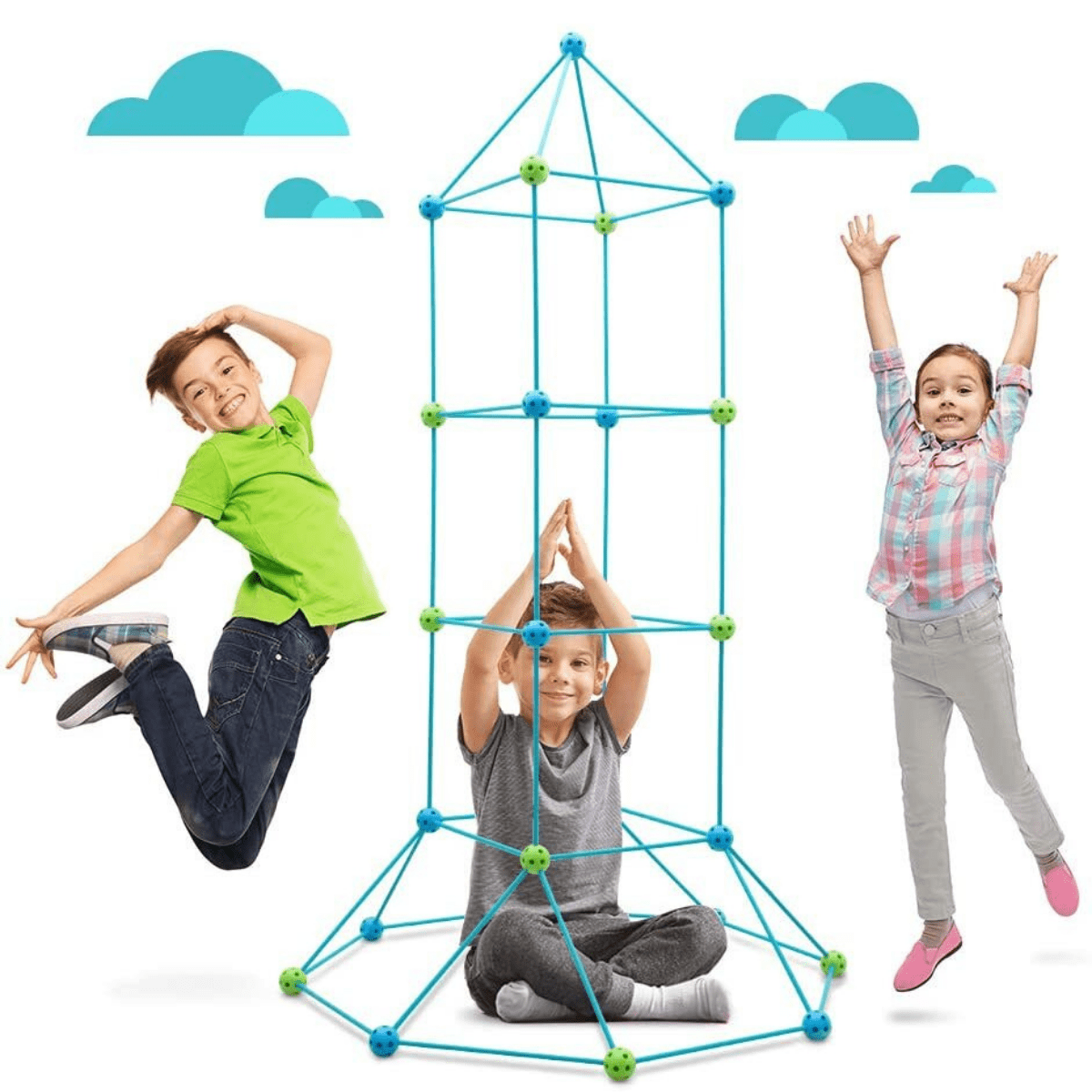Den Building Kit for Kids, Kids Tent Cover Optional – image 5