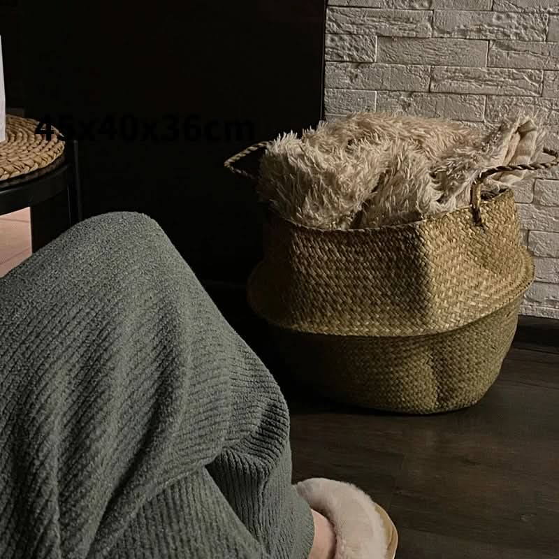 Wicker Baskets for Storage, Woven Basket Set of 4 – image 8