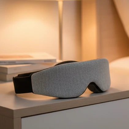Eye Mask for Sleeping, Memory Foam 3D Sleep Mask with Adjustable Eye Cups, Soft Sleeping Mask, Sleep Aid for Travel_00