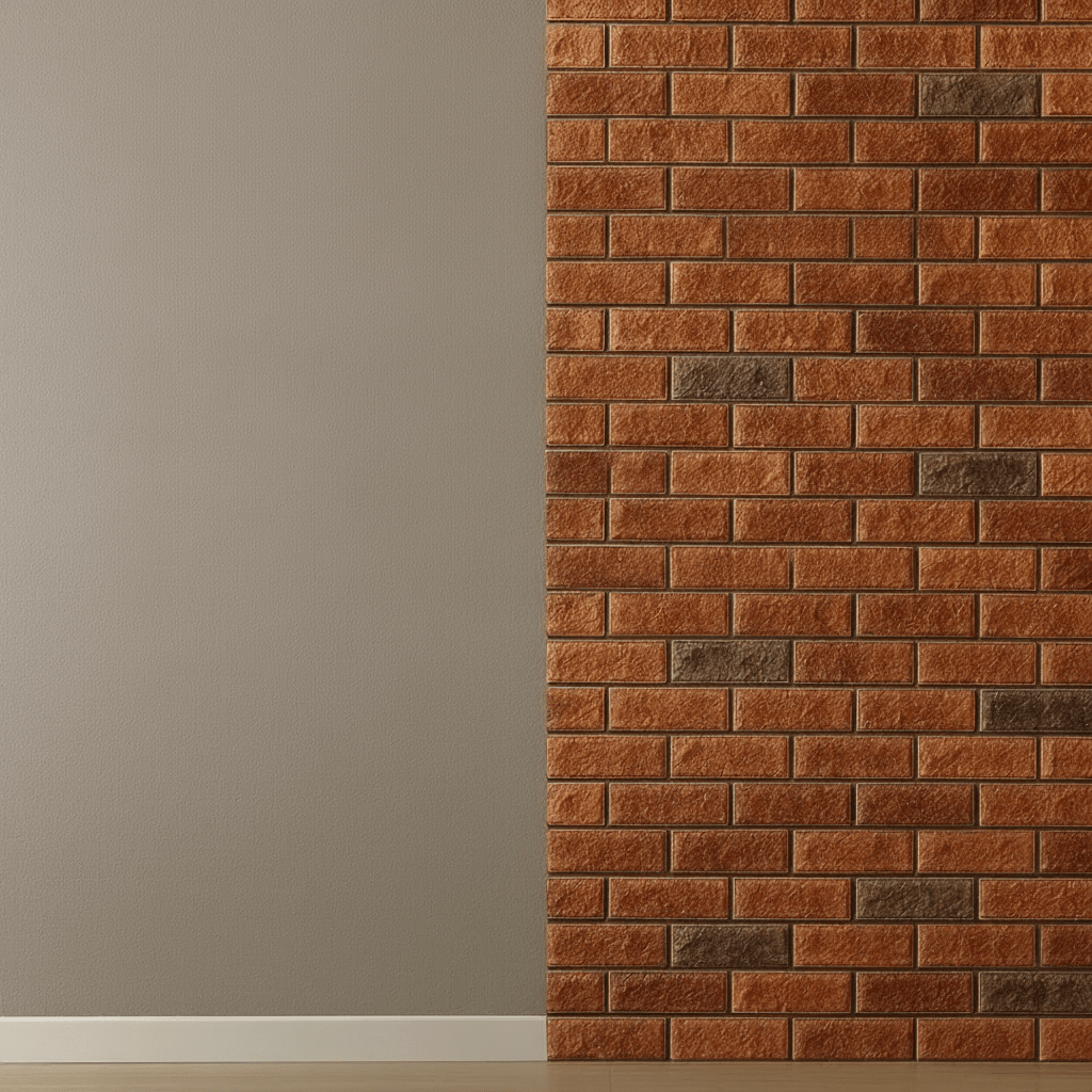 3D Wall Panels Self Adhesive, Waterproof Bathroom Wall Panels, Brick Effect PVC Wall Panels for Kitchen and Living Room_04