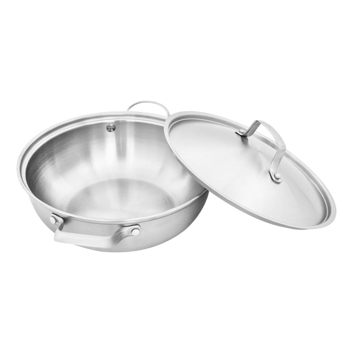 Stainless Steel Cooking Pot with Glass Lid, Induction Stock Pot for All Hobs, Stainless Steel Cookware for Pasta_11