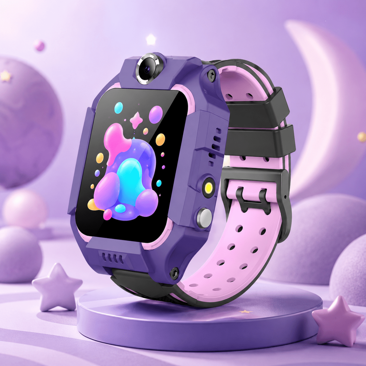 Kids Smart Watch, GPS Tracker for Kids with SOS Button and Call Function