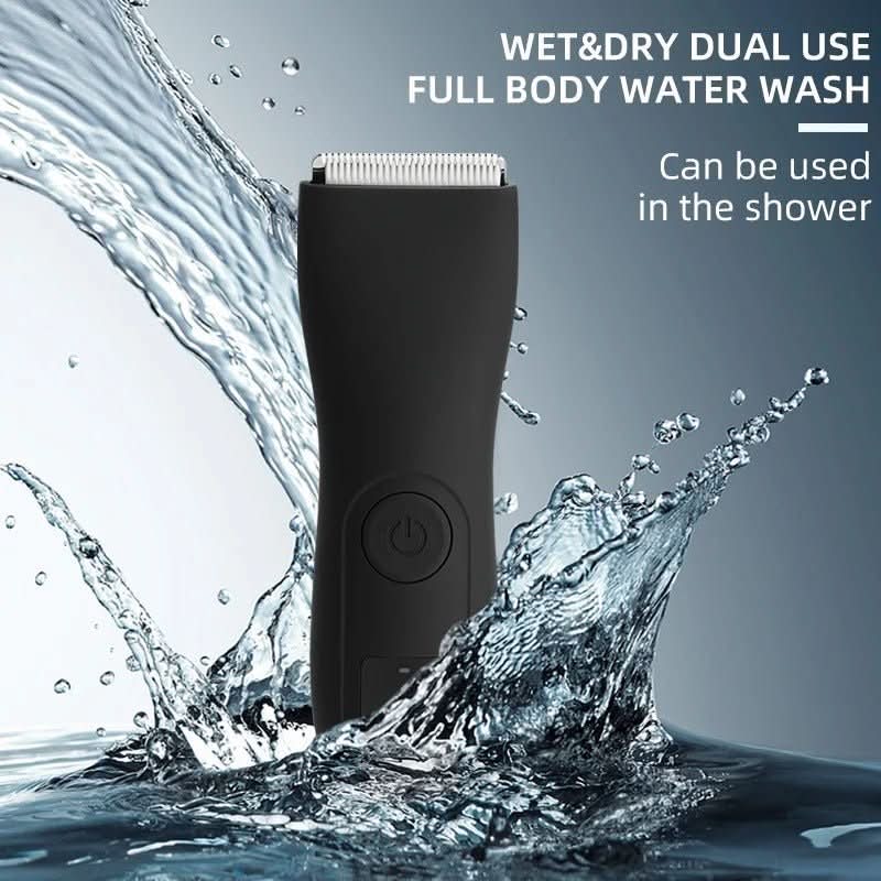 Beard Trimmer, Cordless Body Hair Trimmer with Comb Attachments