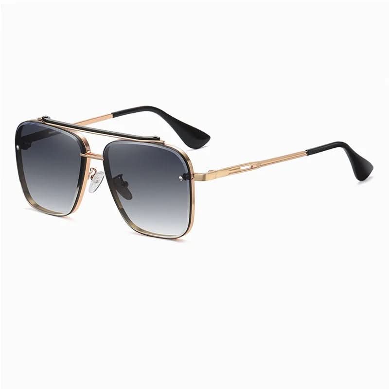 Metal Sunglasses with Gradient Lenses, Fashion Sunglasses for Everyday Wear – image 5