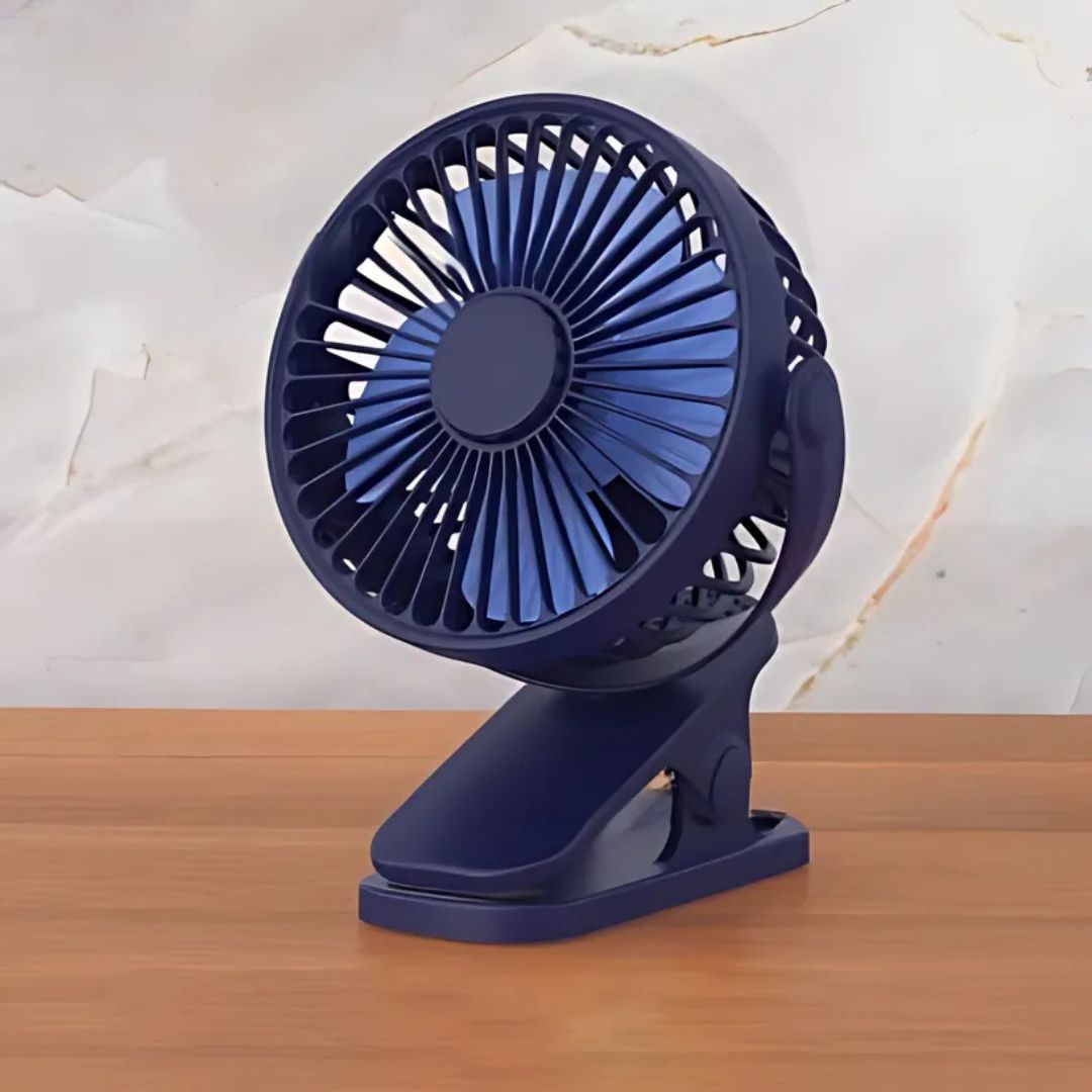 Clip On Desk Fan, Mini Fan for Bedroom and Office – image 11