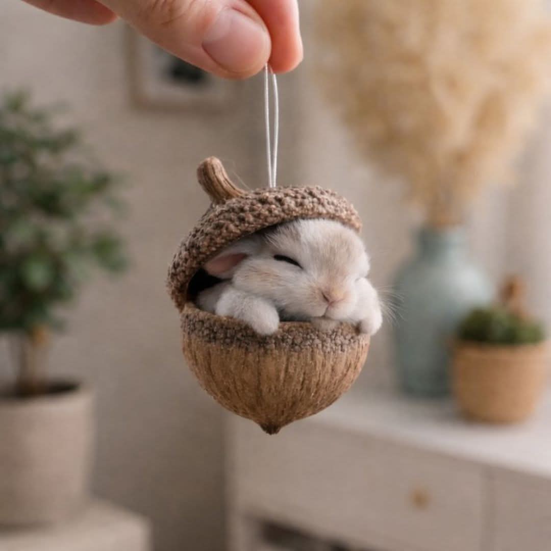 Garden Ornaments, Sleeping Animal Figurines for Indoor and Outdoor – image 11