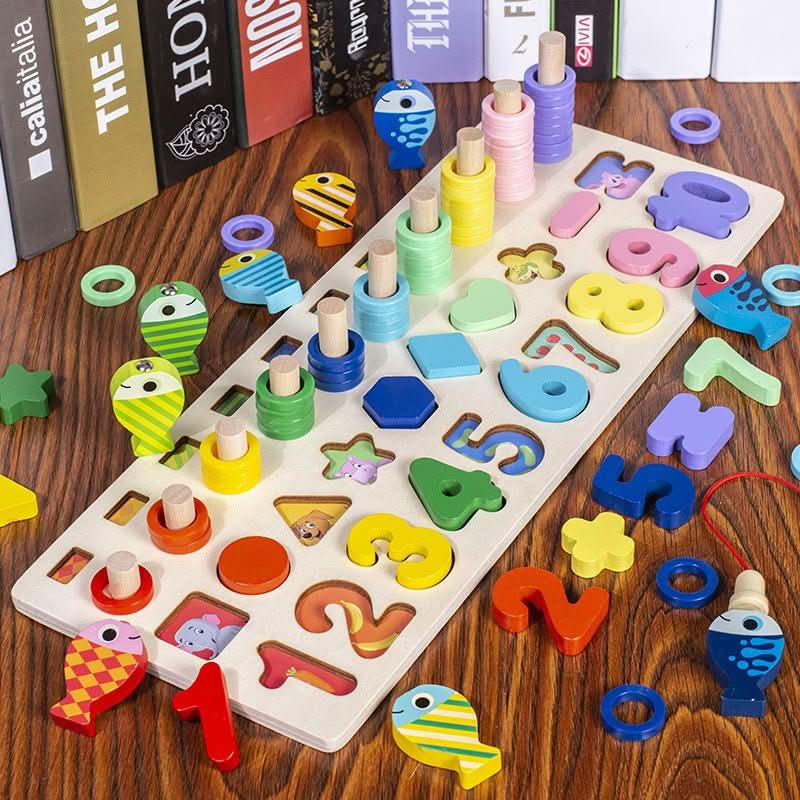 Wooden Learning Board, Counting Game – image 7