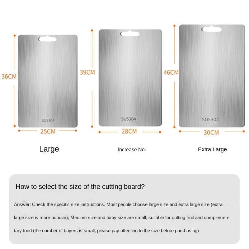 Stainless Steel Chopping Boards, Large Chopping Board 46 x 30 cm – image 5