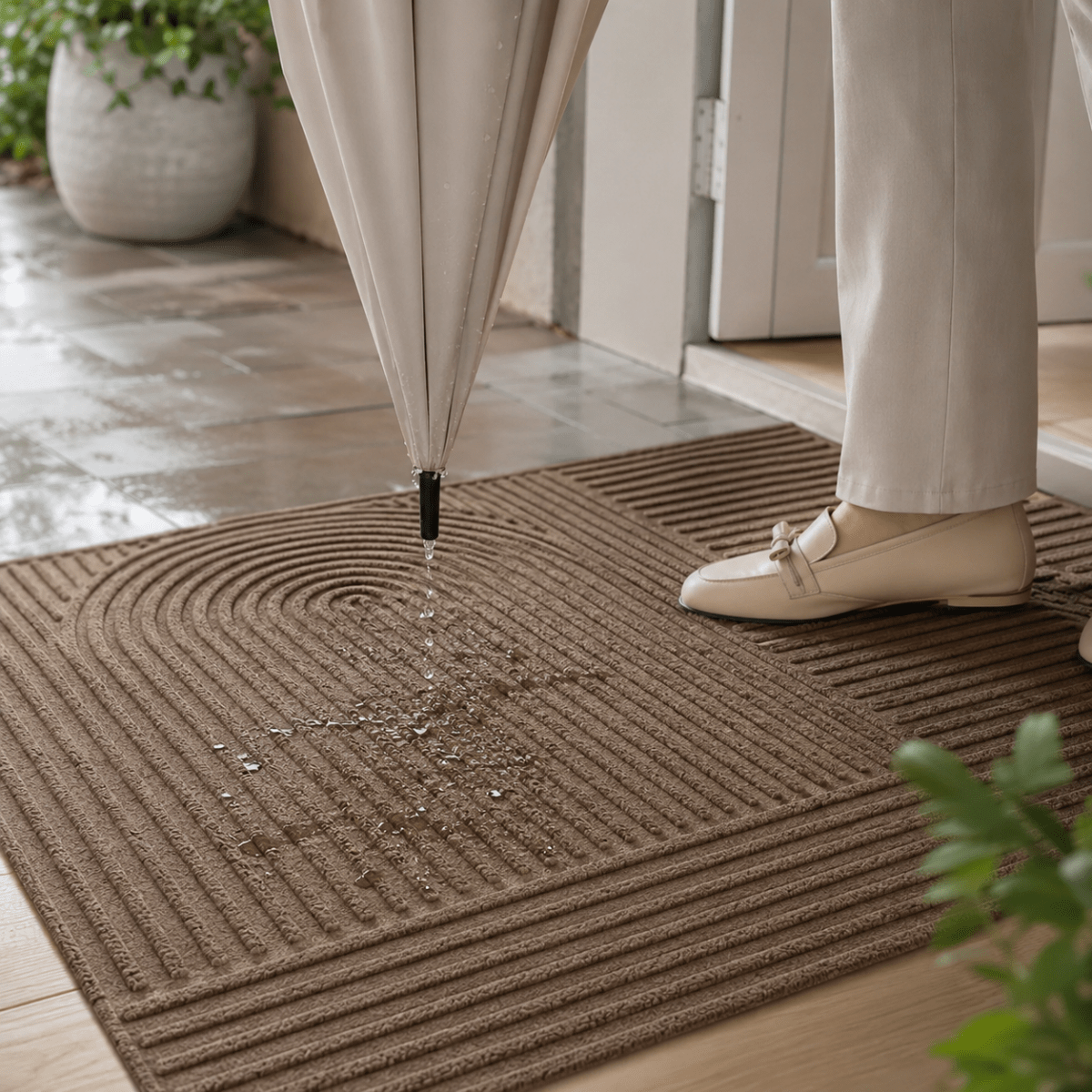 Door Mats Indoor, Washable Front Door Mat with Absorbent Surface – image 6