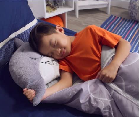 Kids Sleeping Bag with Pillow, Animal Sleeping Bag and Soft Toy 2 in 1, Plush Toy Stuffed Animal for Sleepovers_03