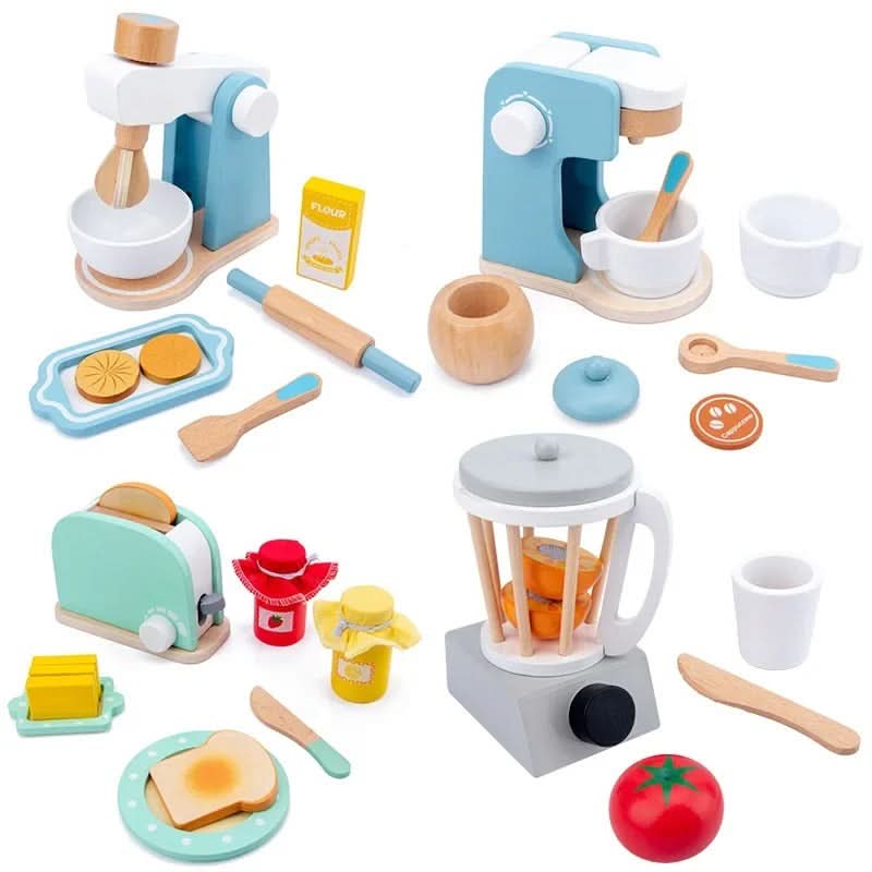 Wooden Toy Kitchen Accessories, Wooden Toys – image 24