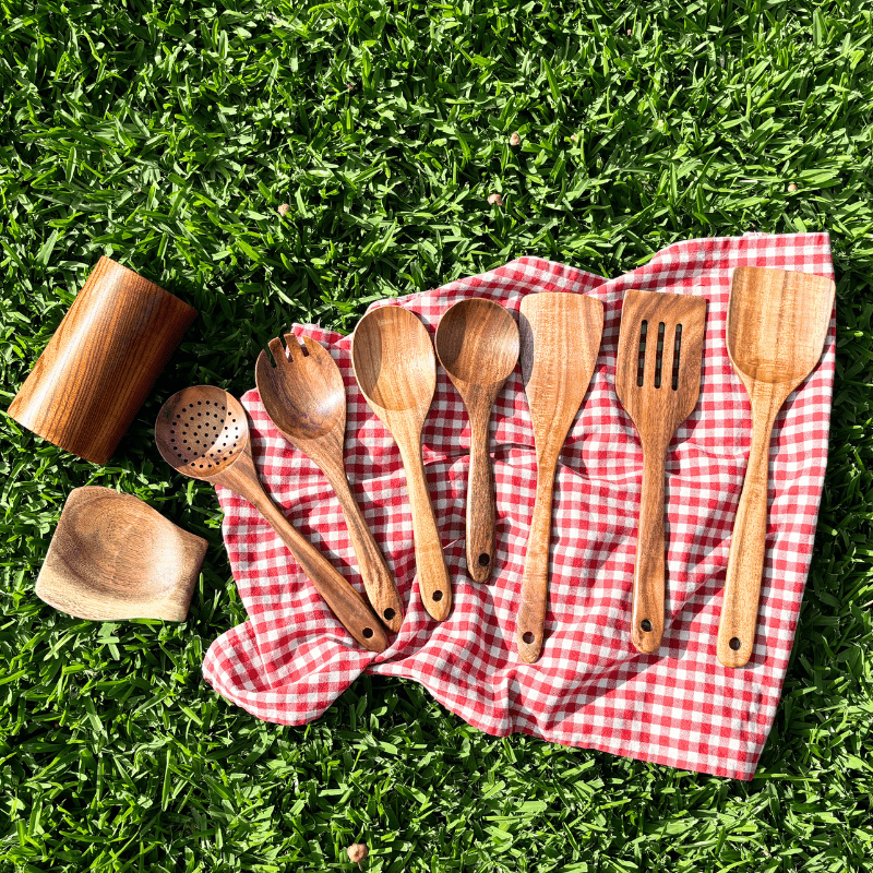 Wooden Kitchen Utensils Set, Kitchen Accessories – image 4