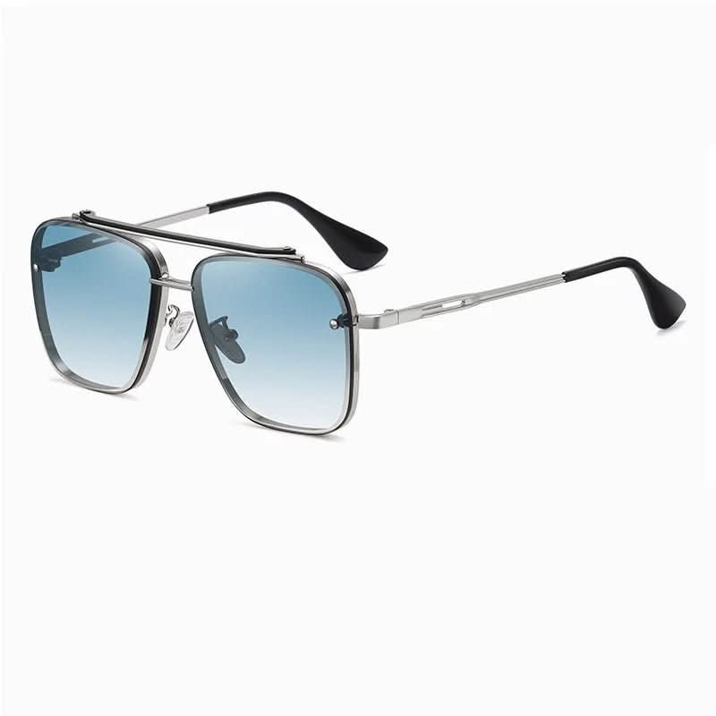 Metal Sunglasses with Gradient Lenses, Fashion Sunglasses for Everyday Wear – image 11