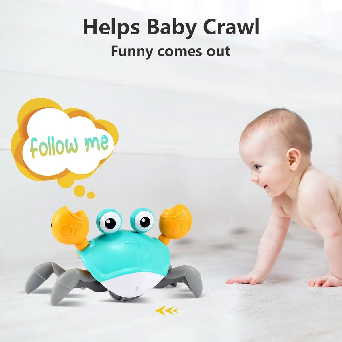 Rechargeable Crawling Crab Toy – image 7