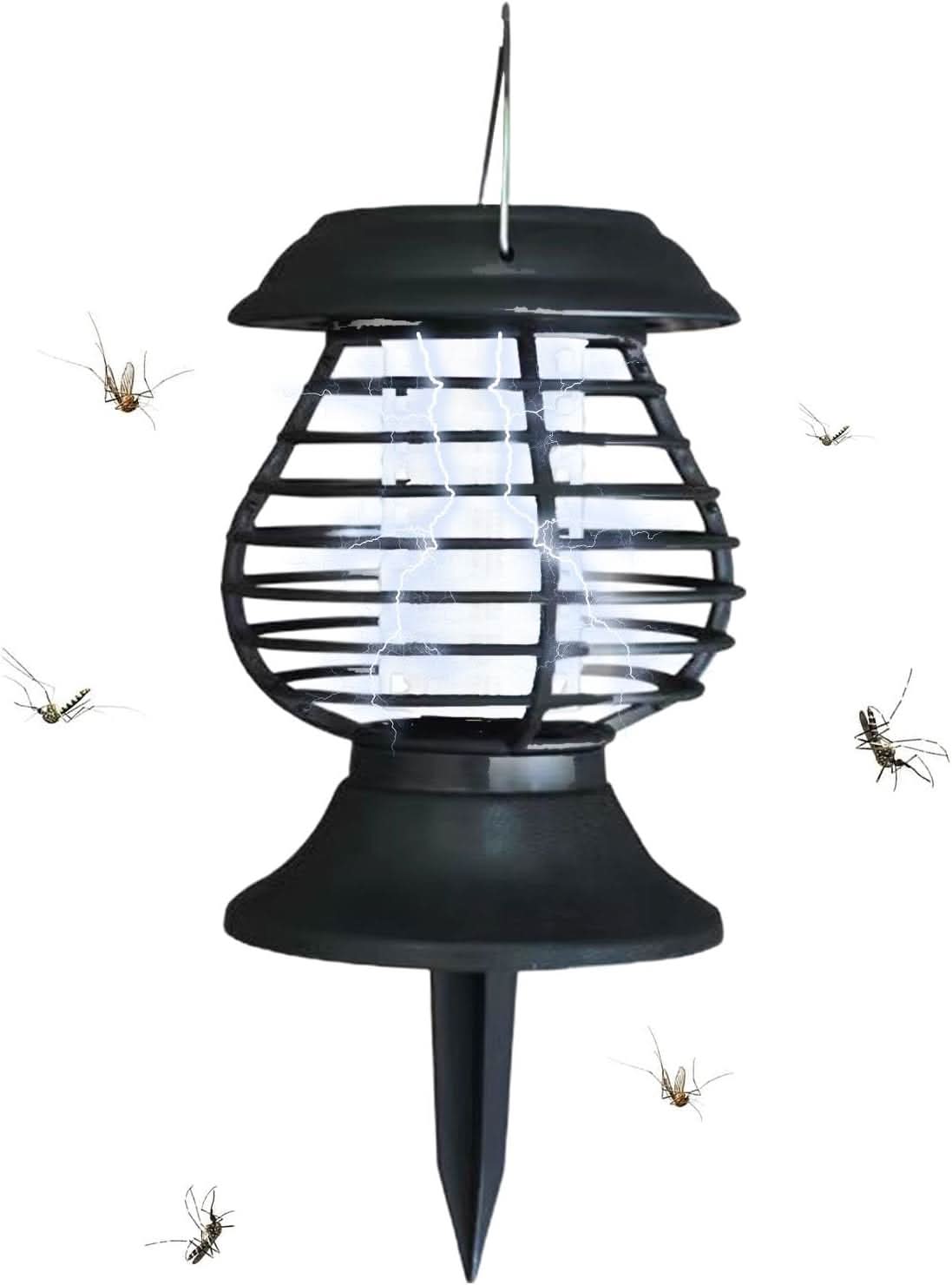 Solar Mosquito Lamp with UV LED for Garden and Balcony, Garden Insect Control, Outdoor Mosquito Lamp for Camping_06