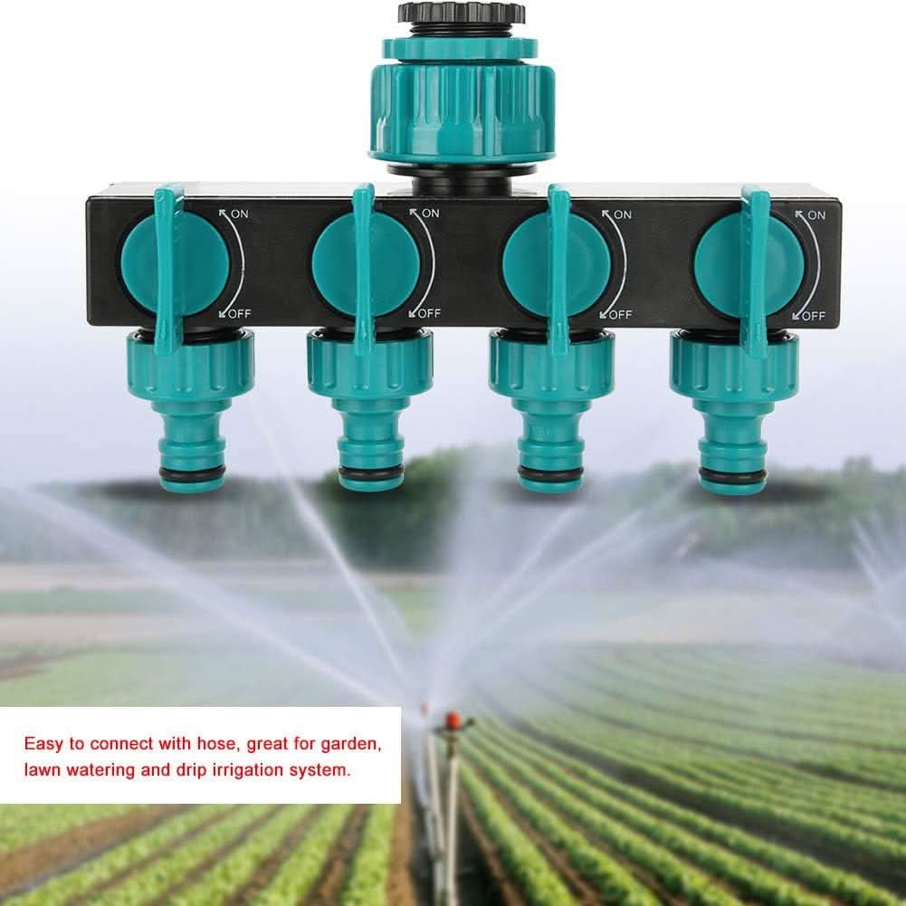 4 Way Garden Hose Splitter, Hose Tap Connector with Separate Flow Control – image 11